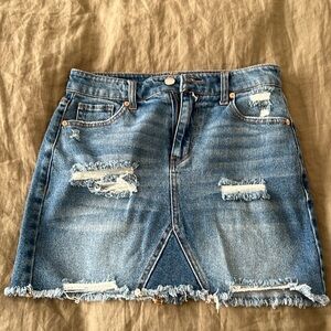 Jean Mini-skirt